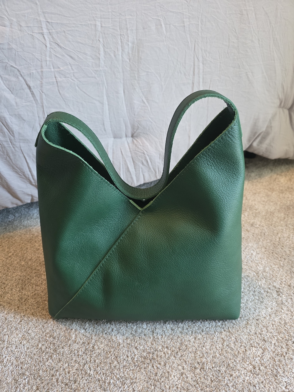 Portland Leather Oversized Naomi- Bacalar Shoulder Tote Bag